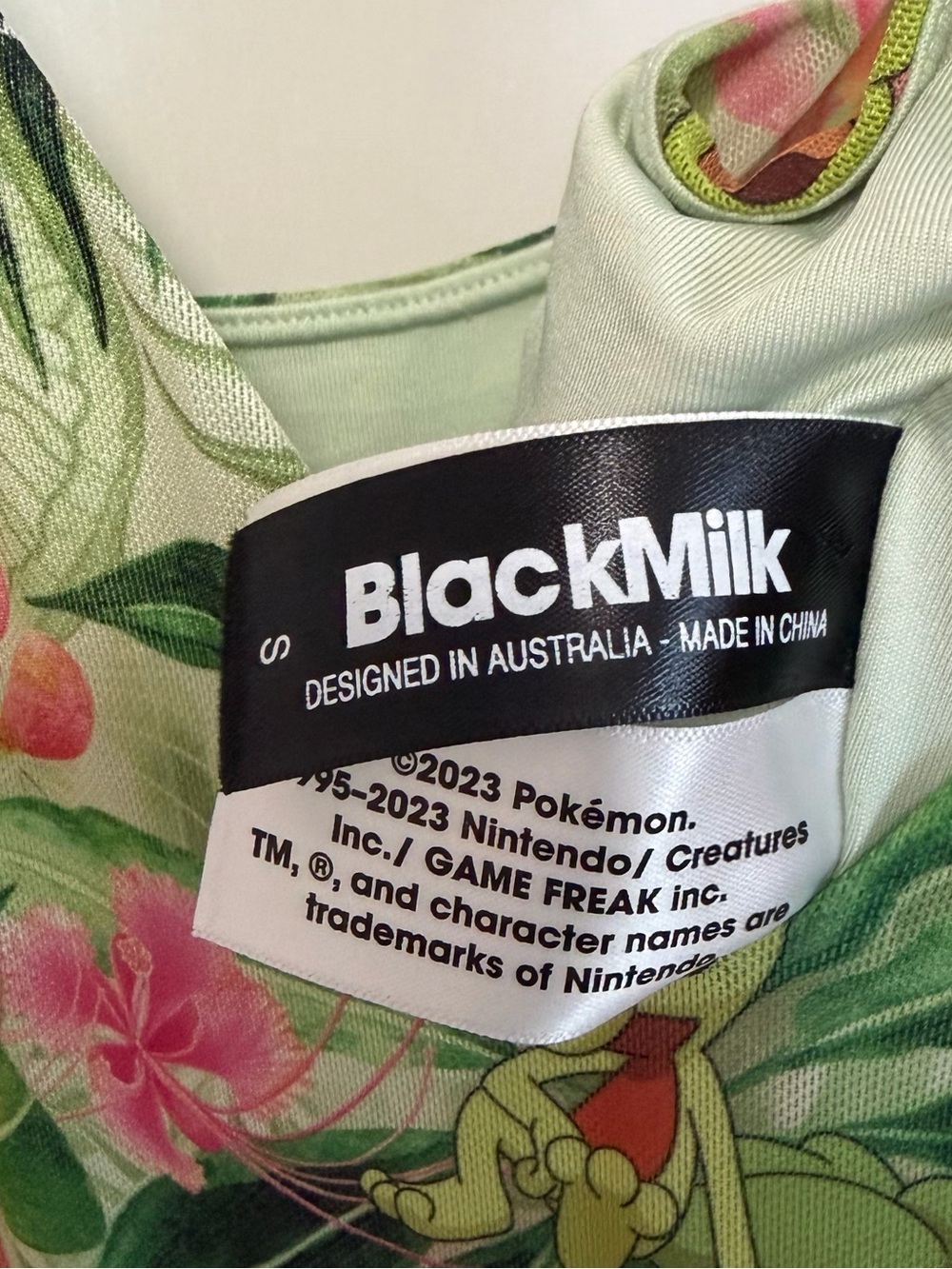 Pokemon grass type handkerchief dress | Size S - Picture 5 of 10